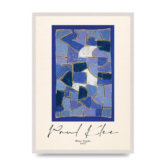 Paul Klee Blue Night 1937 Art For The Home - A2 framed
