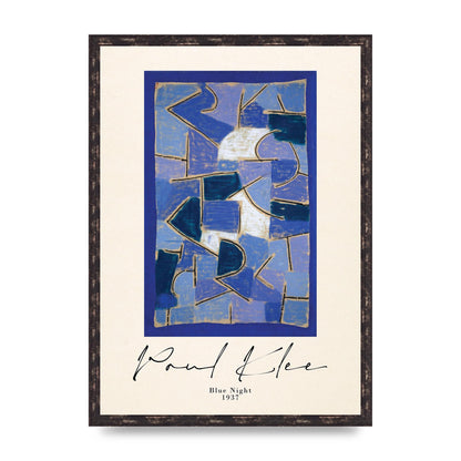 Paul Klee Blue Night 1937 Art For The Home - A2 framed
