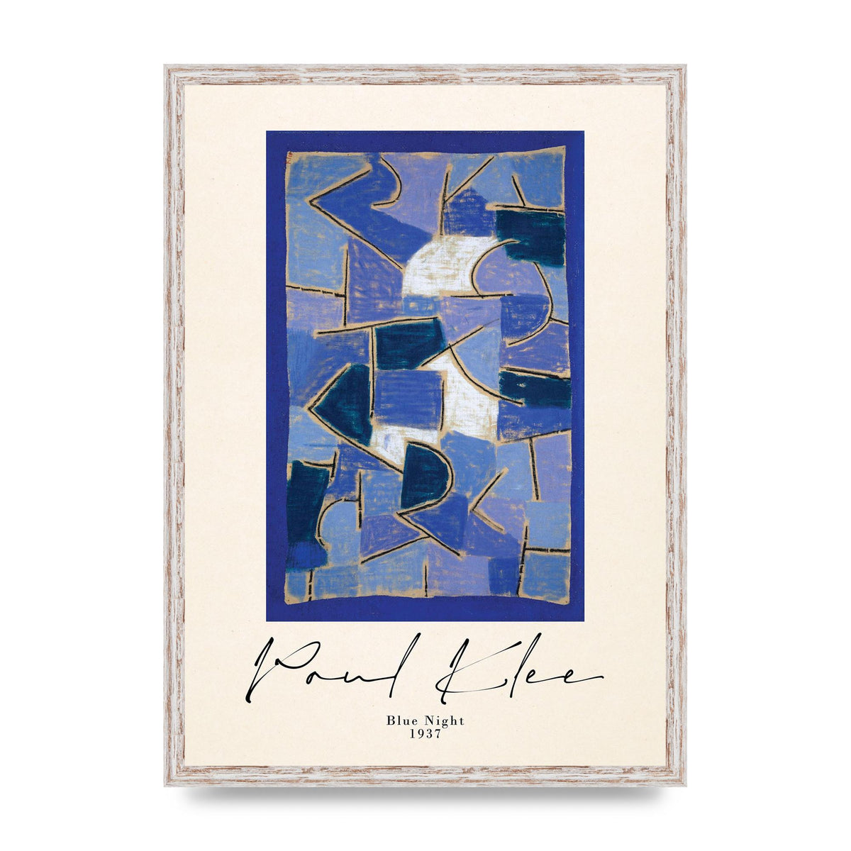 Paul Klee Blue Night 1937 Art For The Home - A2 framed