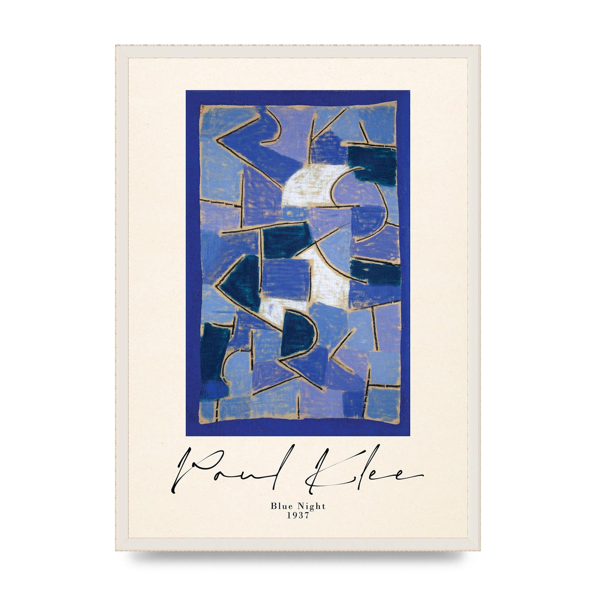 Paul Klee Blue Night 1937 Art For The Home - A2 framed