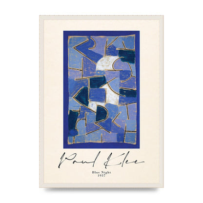 Paul Klee Blue Night 1937 Art For The Home - A2 framed