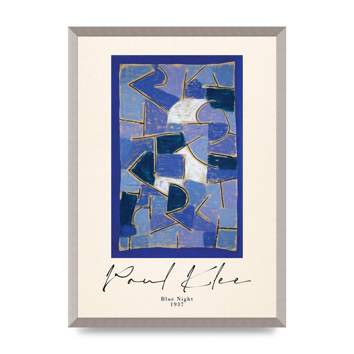 Paul Klee Blue Night 1937 Art For The Home - A2 framed