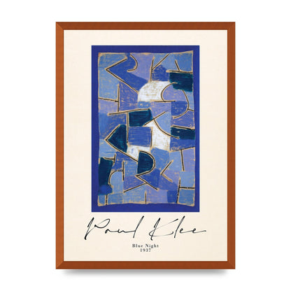 Paul Klee Blue Night 1937 Art For The Home - A2 framed