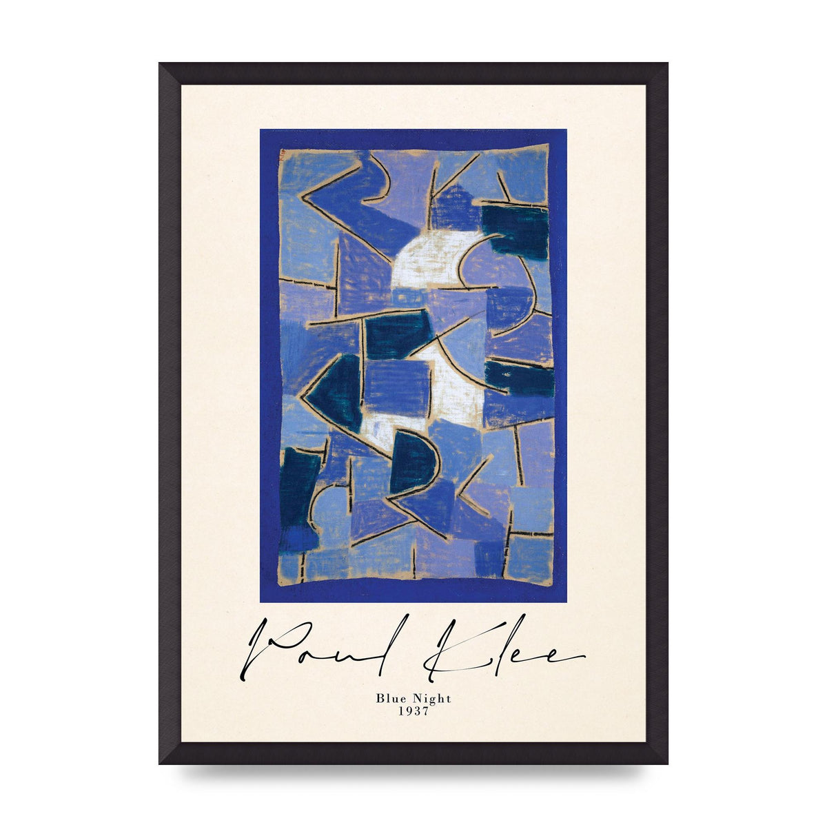 Paul Klee Blue Night 1937 Art For The Home - A2 framed