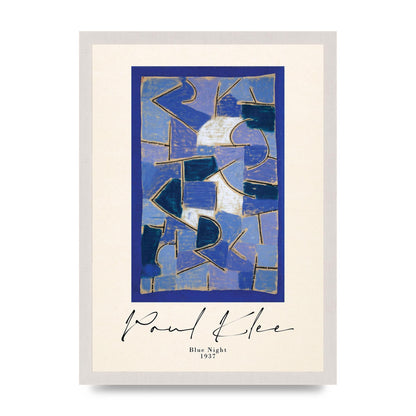 Paul Klee Blue Night 1937 Art For The Home - A3 framed