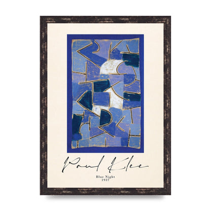 Paul Klee Blue Night 1937 Art For The Home - A3 framed