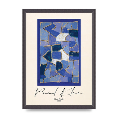 Paul Klee Blue Night 1937 Art For The Home - A3 framed