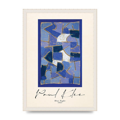 Paul Klee Blue Night 1937 Art For The Home - A3 framed