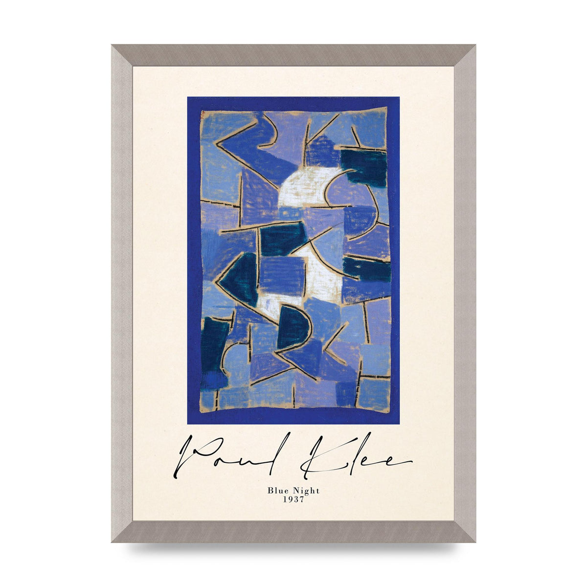 Paul Klee Blue Night 1937 Art For The Home - A3 framed