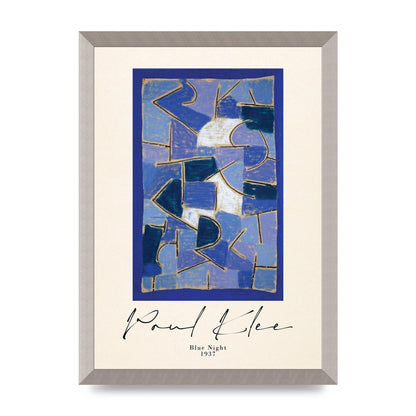 Paul Klee Blue Night 1937 Art For The Home - A3 framed
