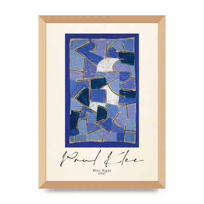 Paul Klee Blue Night 1937 Art For The Home - A3 framed