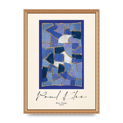 Paul Klee Blue Night 1937 Art For The Home - A3 framed