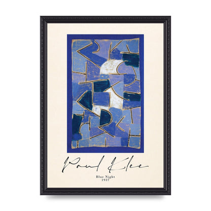 Paul Klee Blue Night 1937 Art For The Home - A3 framed
