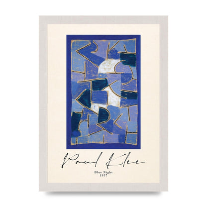 Paul Klee Blue Night 1937 Art For The Home - A4 framed