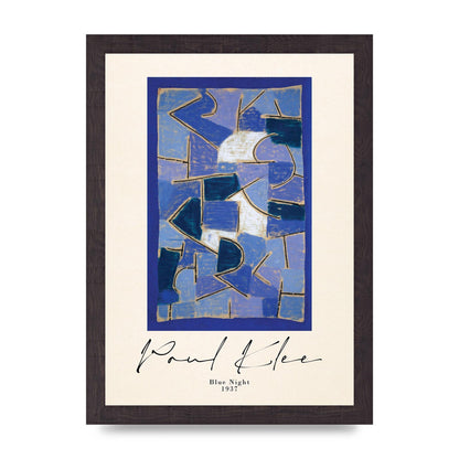 Paul Klee Blue Night 1937 Art For The Home - A4 framed