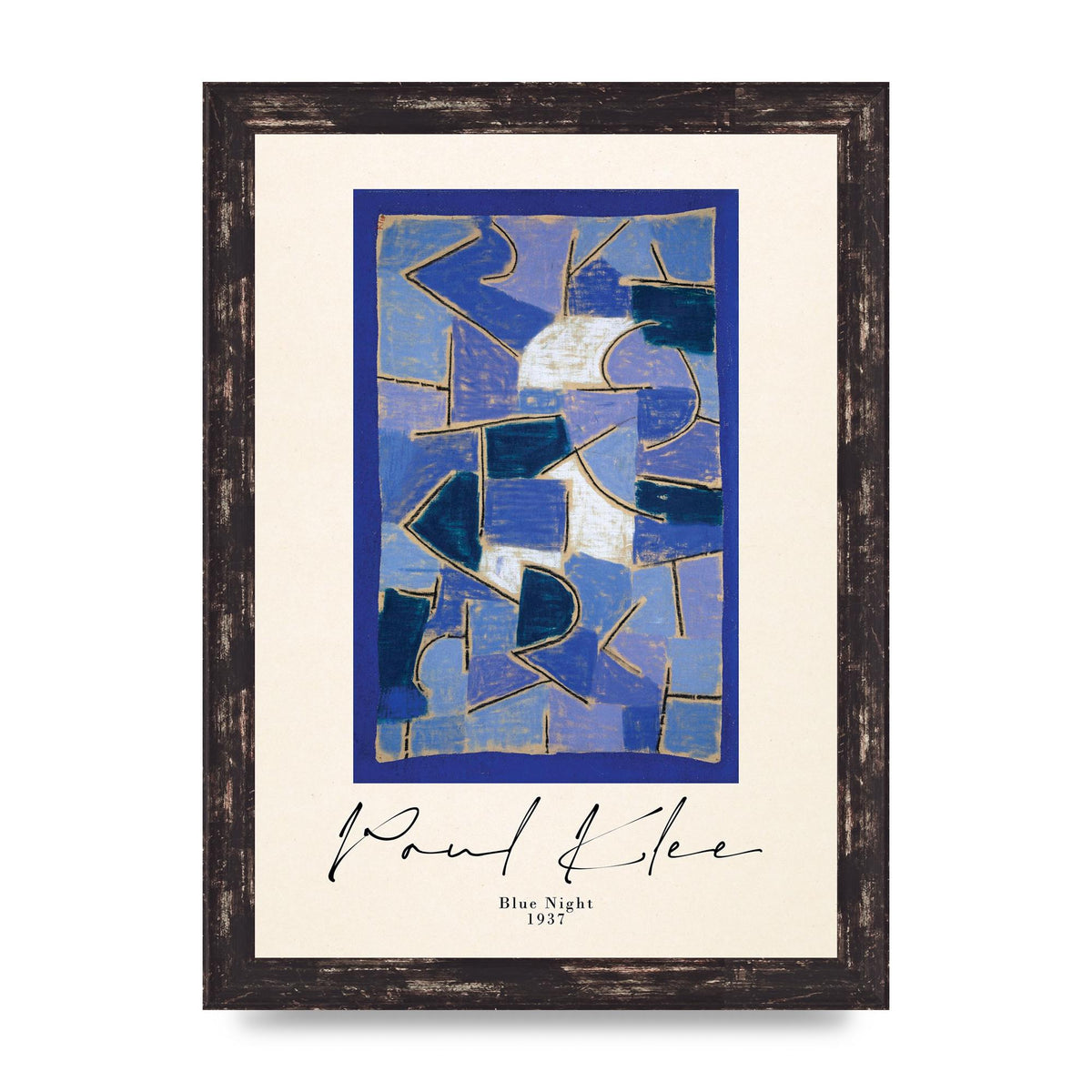 Paul Klee Blue Night 1937 Art For The Home - A4 framed