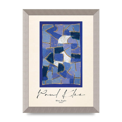 Paul Klee Blue Night 1937 Art For The Home - A4 framed
