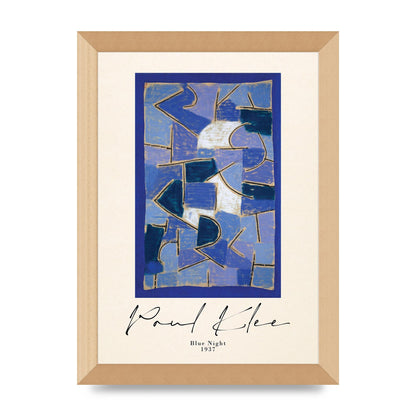 Paul Klee Blue Night 1937 Art For The Home - A4 framed