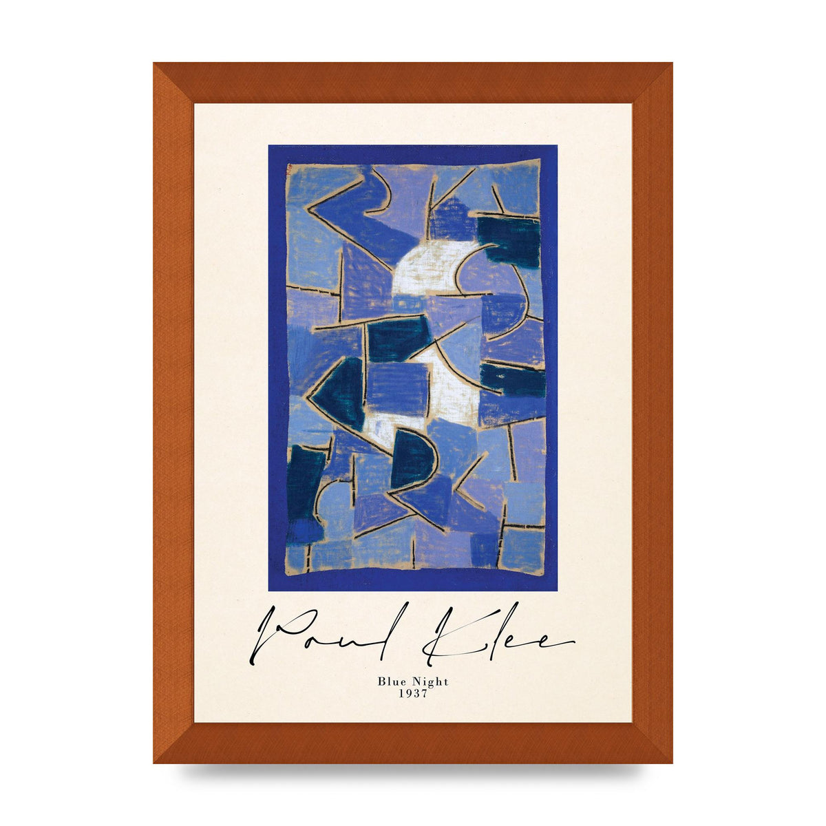 Paul Klee Blue Night 1937 Art For The Home - A4 framed