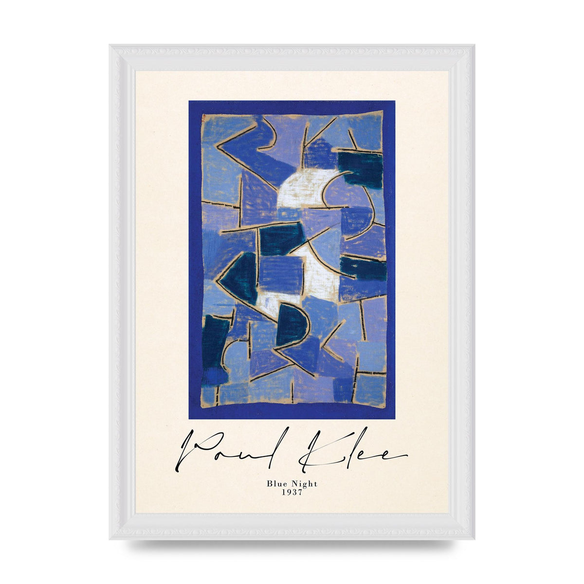 Paul Klee Blue Night 1937 Art For The Home - A4 framed