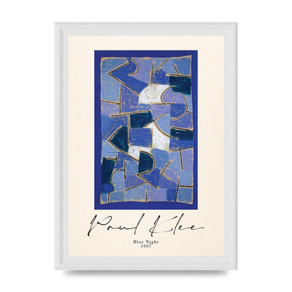 Paul Klee Blue Night 1937 Art For The Home - A4 framed