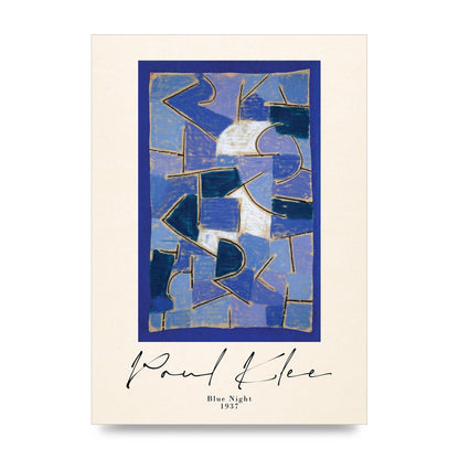 Paul Klee Blue Night 1937 Art For The Home - unframed print