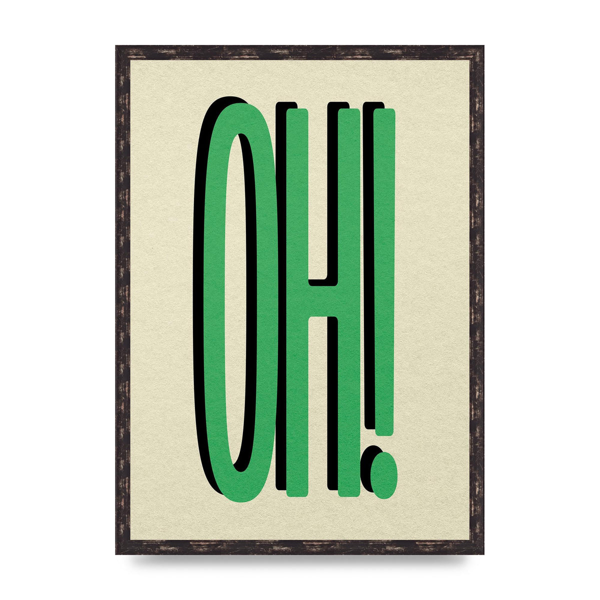 Oh! Wall Art - A2 framed