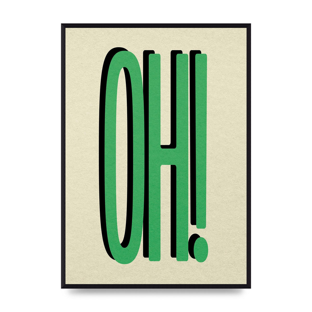 Oh! Wall Art - A2 framed