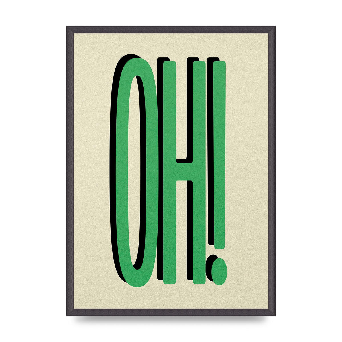 Oh! Wall Art - A2 framed