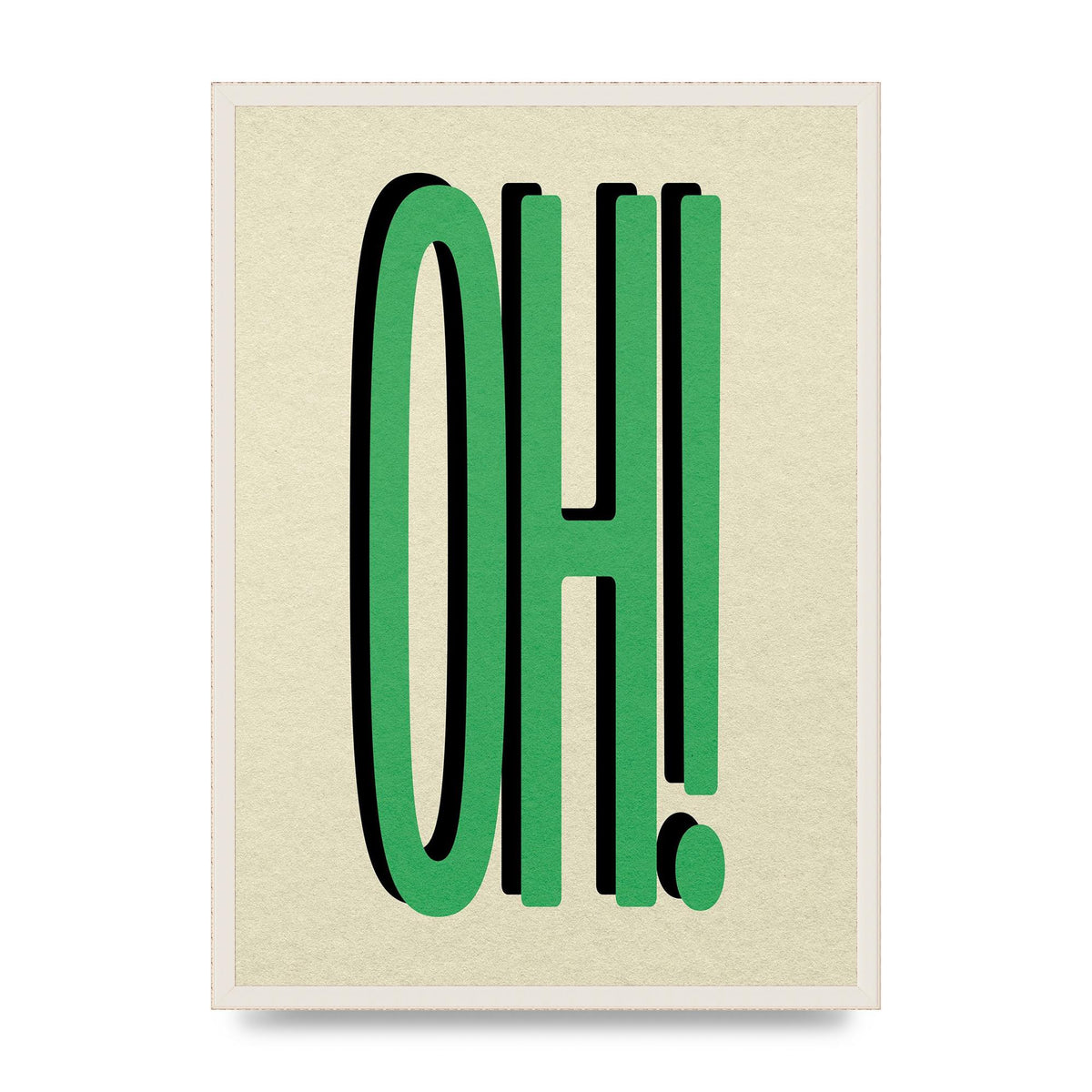 Oh! Wall Art - A2 framed