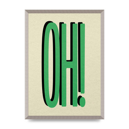 Oh! Wall Art - A2 framed