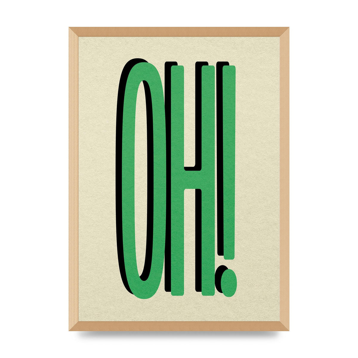 Oh! Wall Art - A2 framed