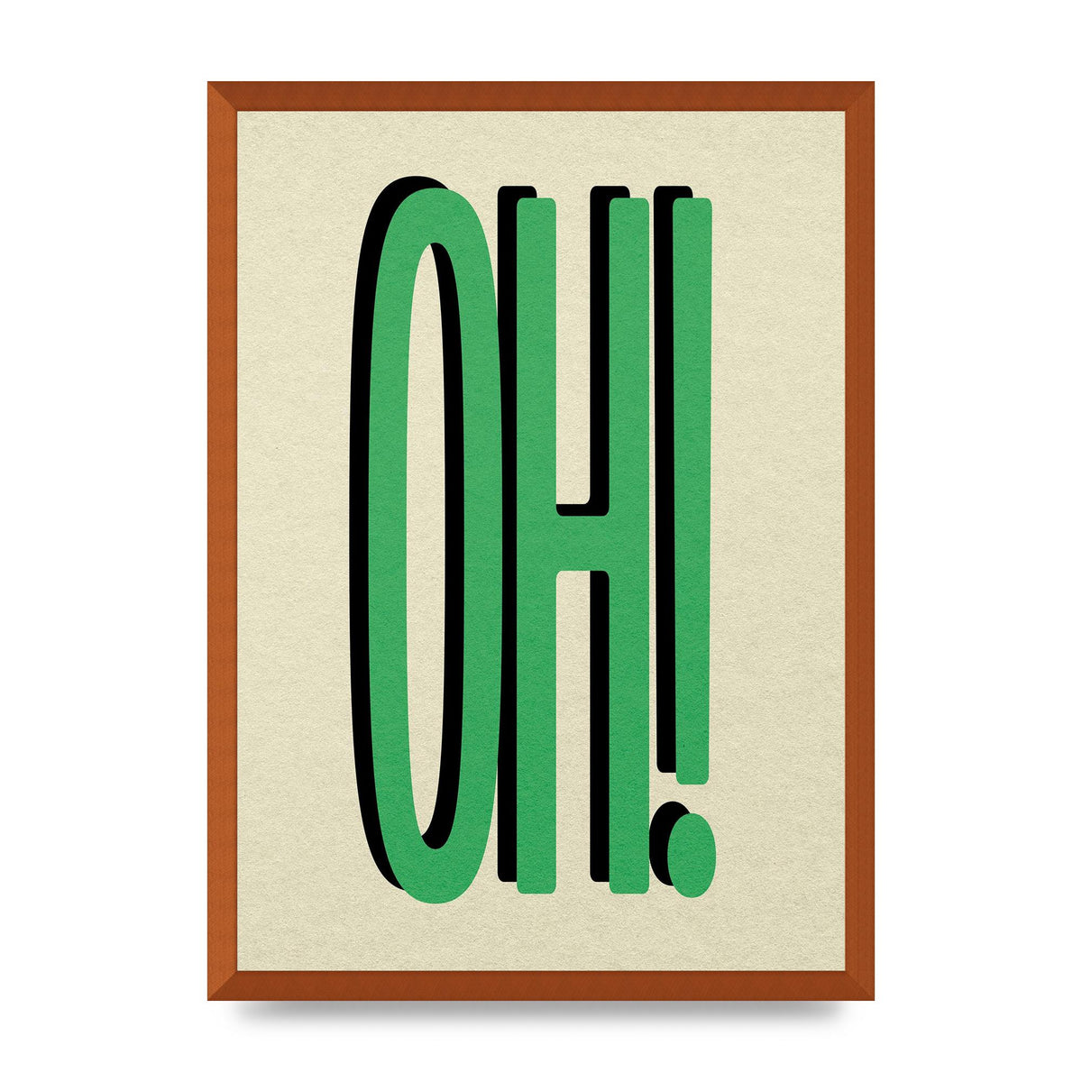 Oh! Wall Art - A2 framed