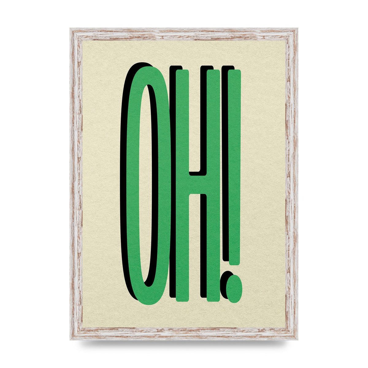 Oh! Wall Art - A3 framed