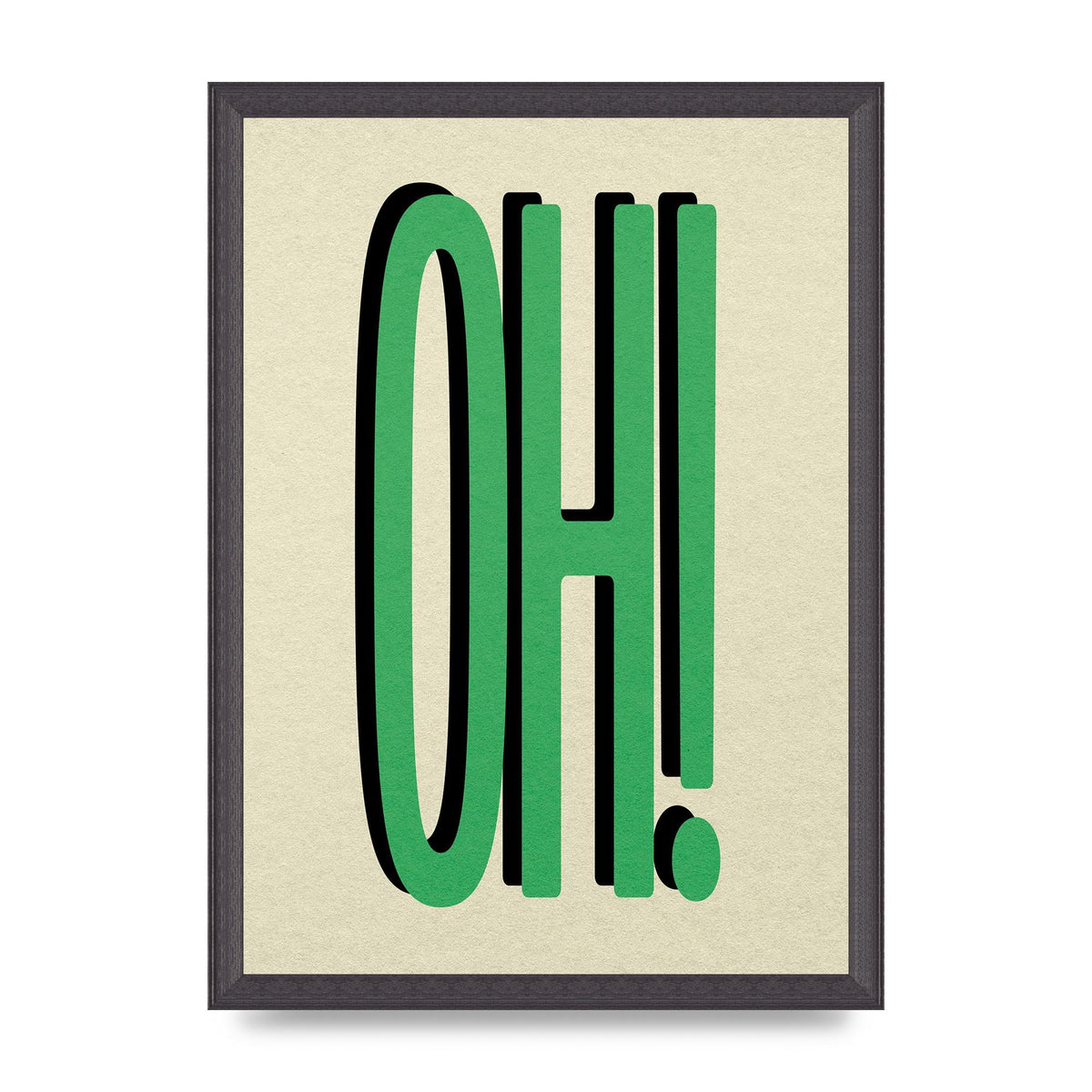 Oh! Wall Art - A3 framed
