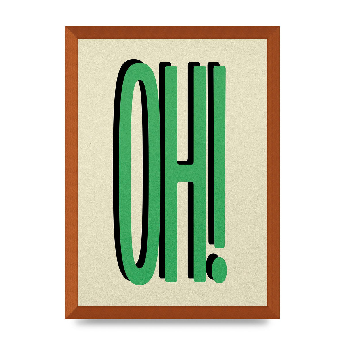 Oh! Wall Art - A3 framed