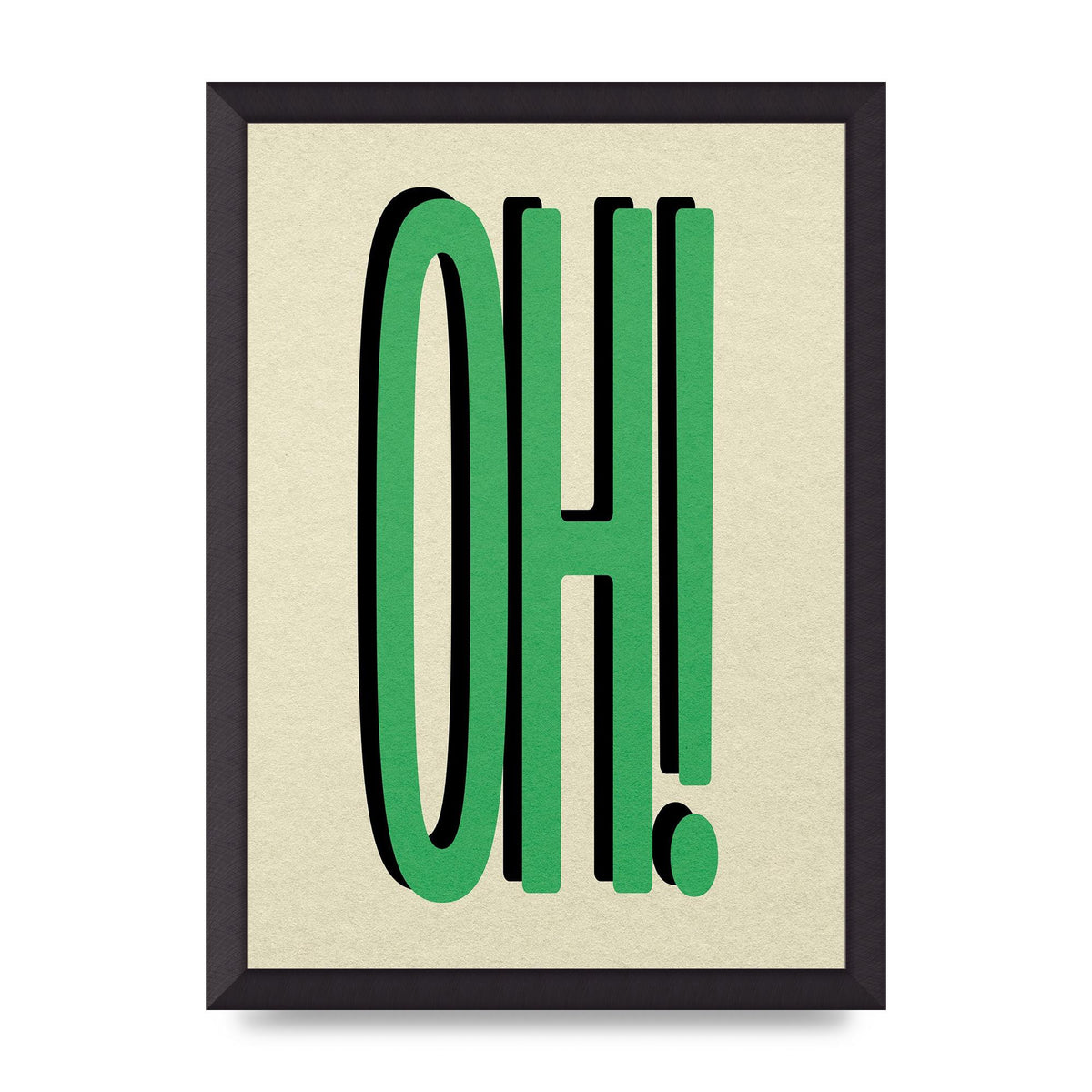 Oh! Wall Art - A3 framed