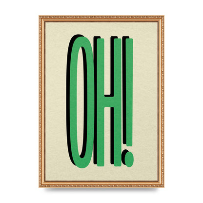 Oh! Wall Art - A3 framed
