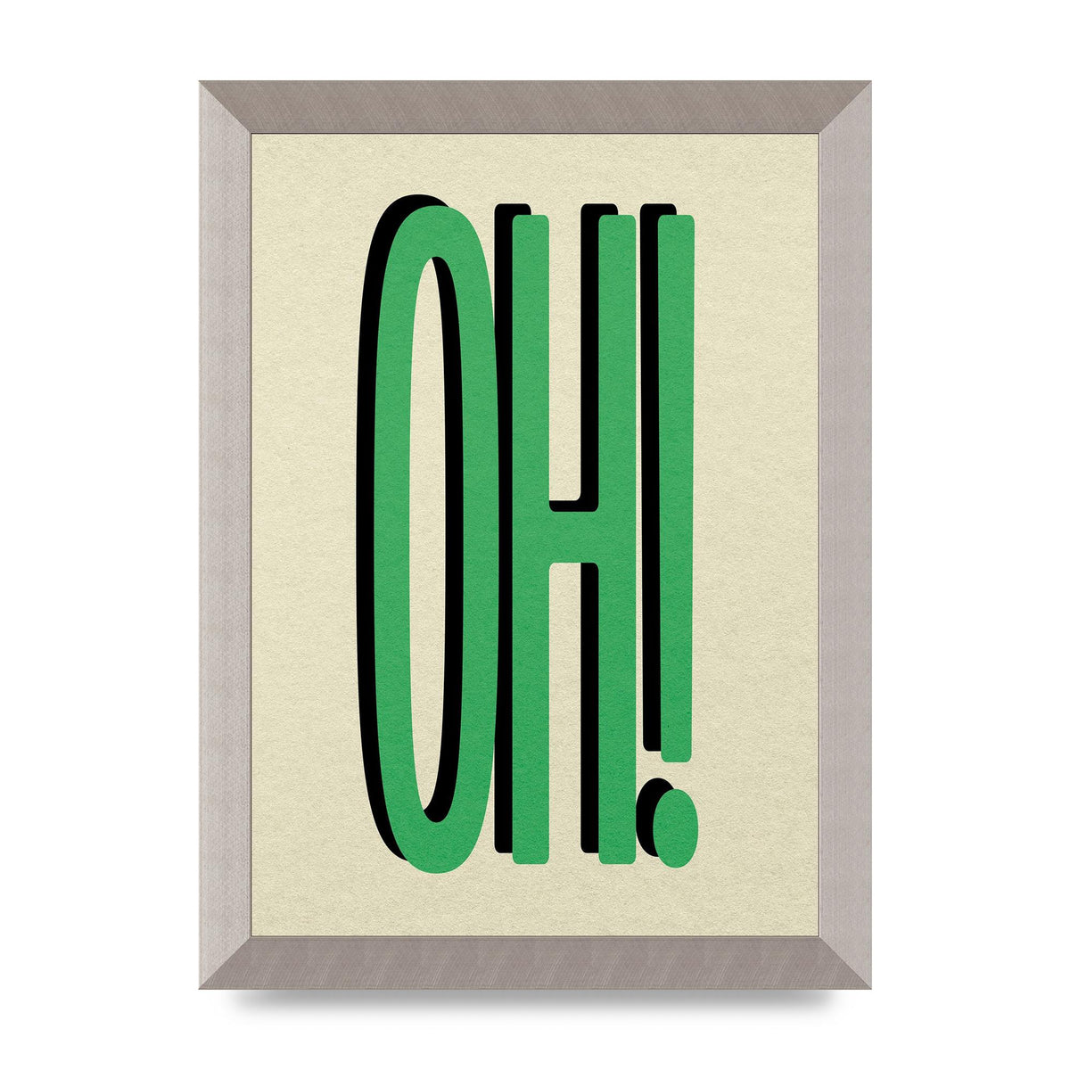 Oh! Wall Art - A4 framed