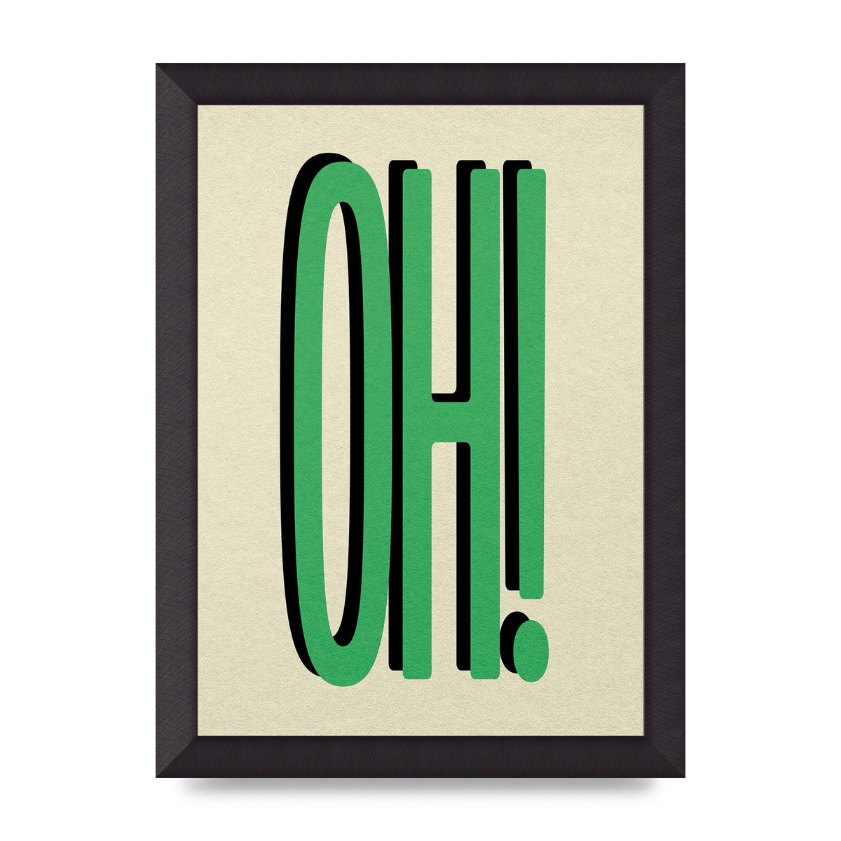Oh! Wall Art - A4 framed