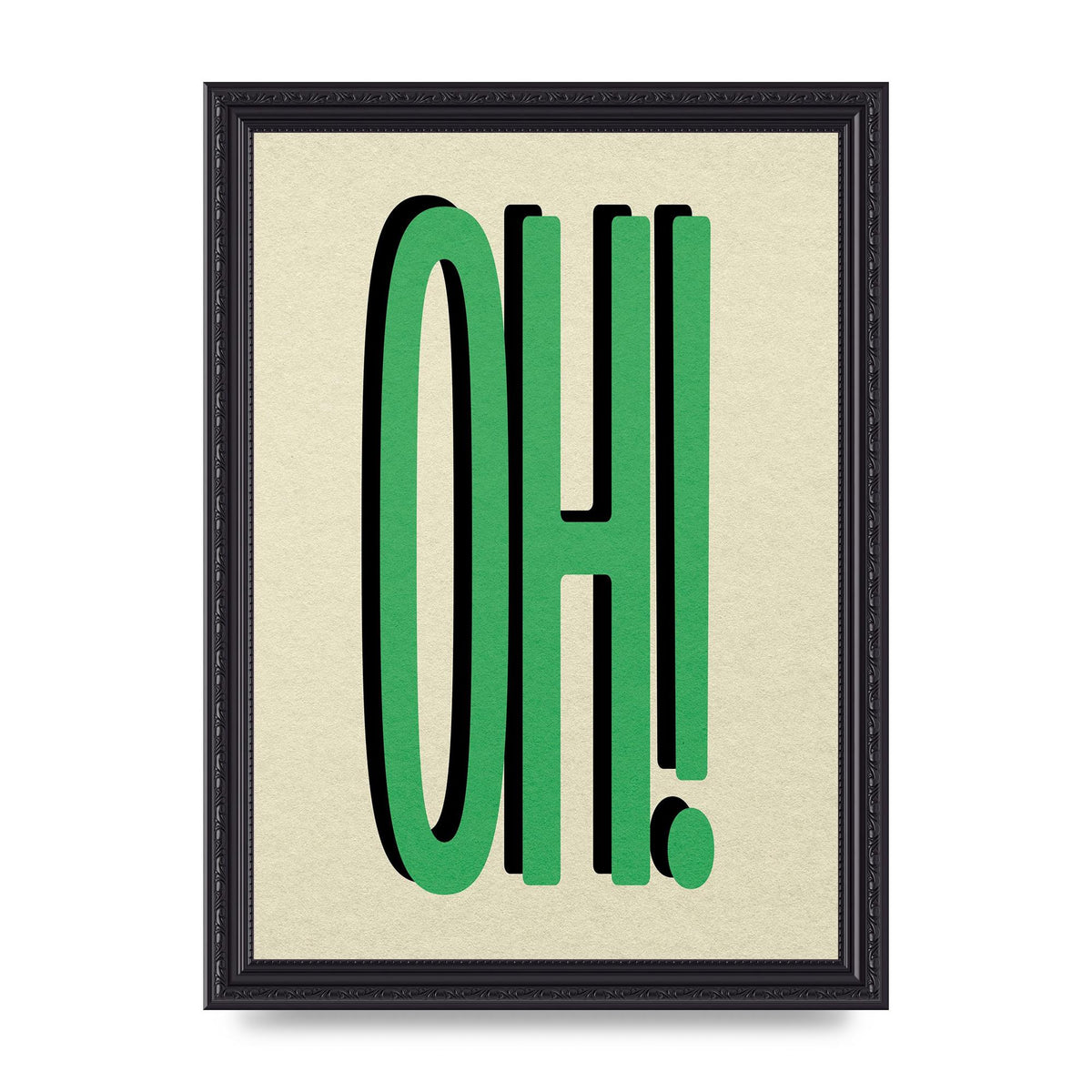 Oh! Wall Art - A4 framed