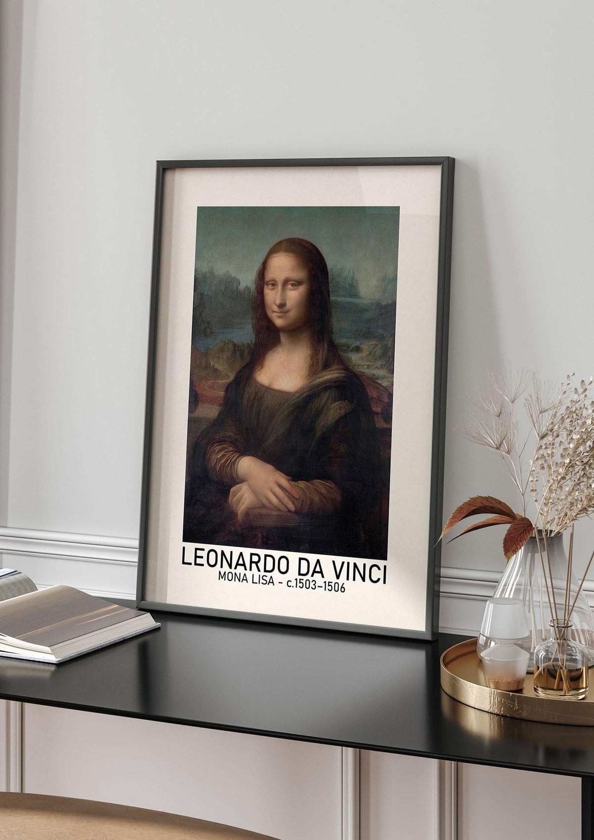 Leonardo Da Vinci Mona Lisa 1503 1506 Wall Art - living room 4