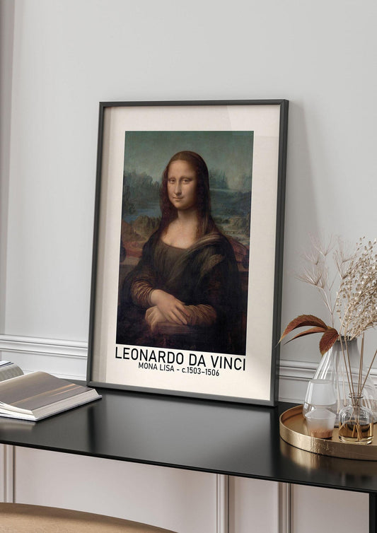Leonardo Da Vinci Mona Lisa 1503 1506 Wall Art - living room 4