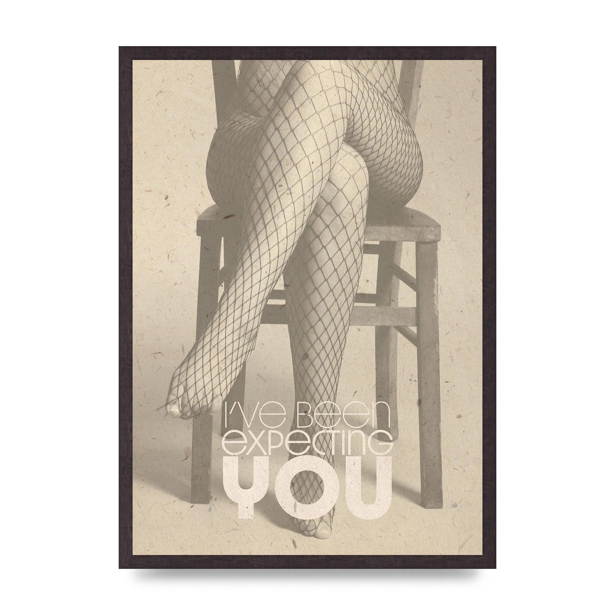 Ive Been Expecting You Fishnets Art For The Home - A2 framed