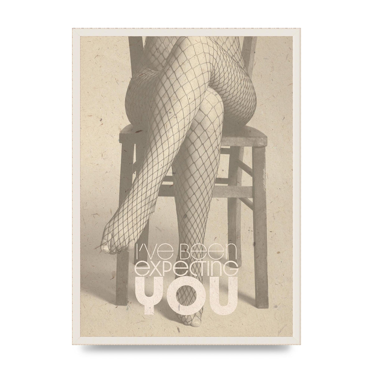 Ive Been Expecting You Fishnets Art For The Home - A2 framed