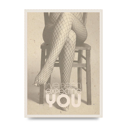 Ive Been Expecting You Fishnets Art For The Home - A2 framed