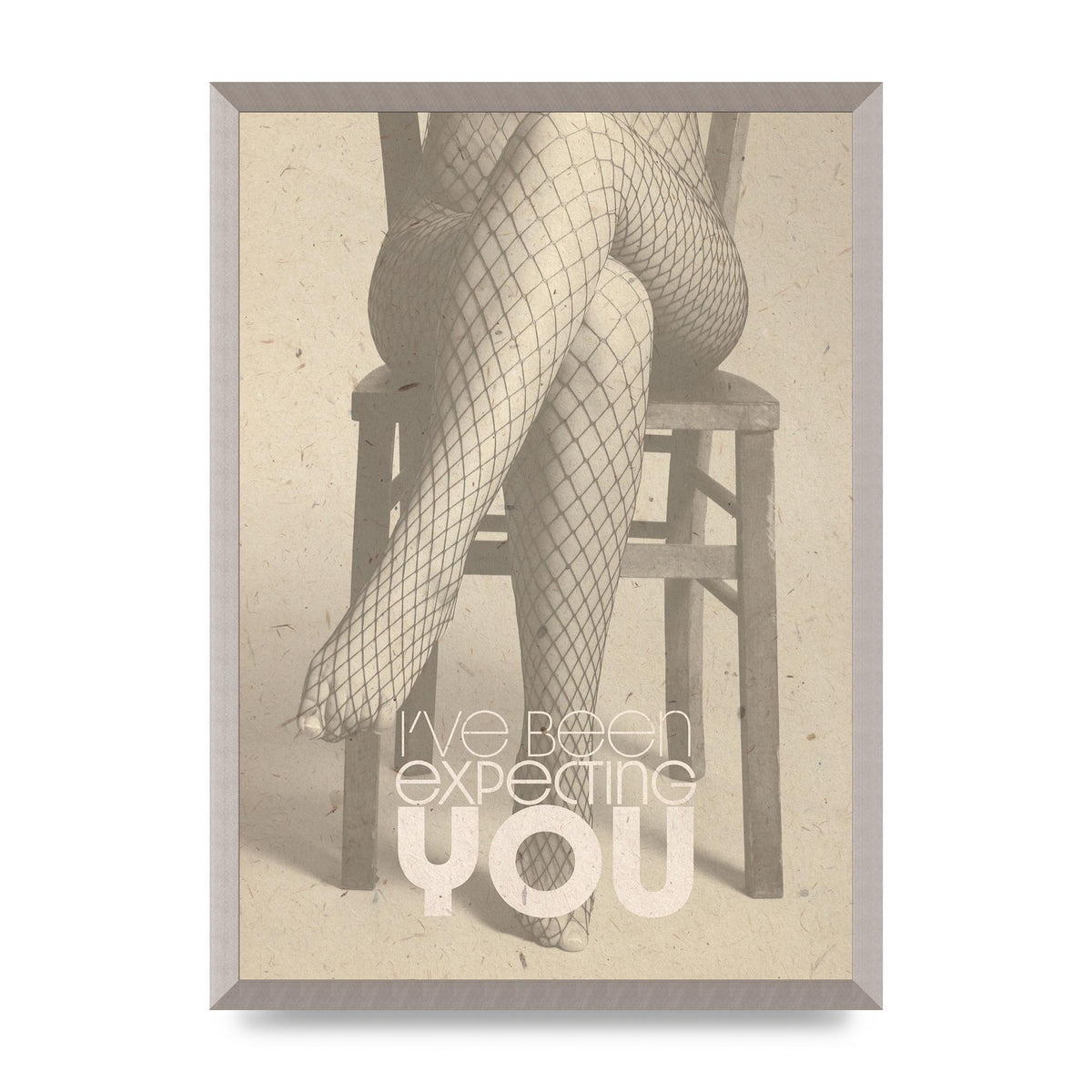 Ive Been Expecting You Fishnets Art For The Home - A2 framed