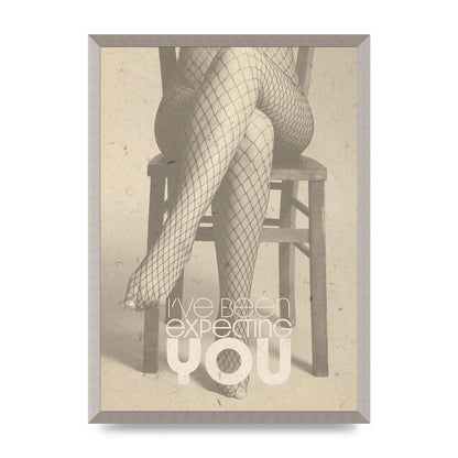 Ive Been Expecting You Fishnets Art For The Home - A2 framed