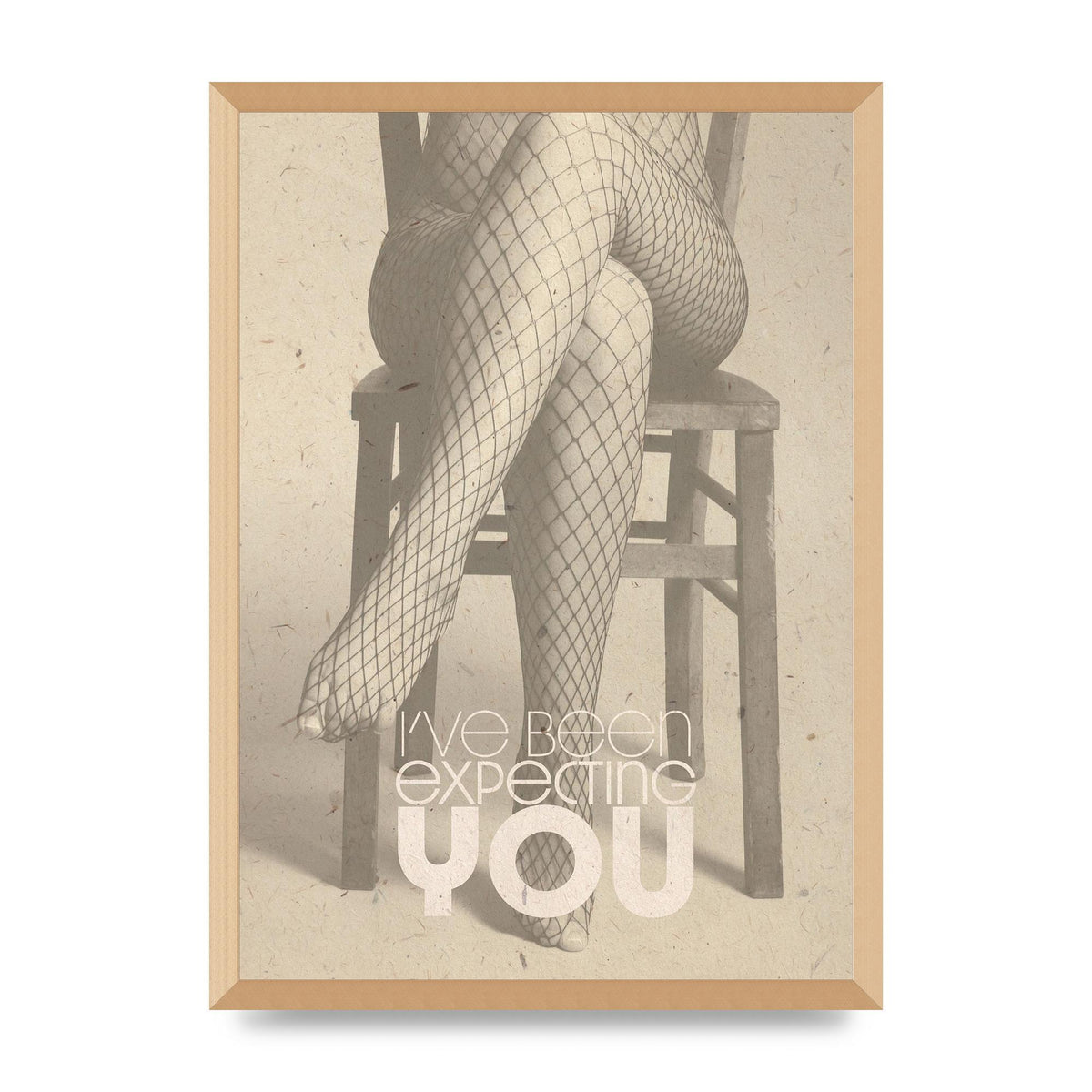 Ive Been Expecting You Fishnets Art For The Home - A2 framed