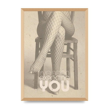 Ive Been Expecting You Fishnets Art For The Home - A2 framed
